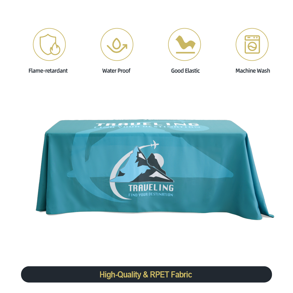 6ft 3-sided Table Cover