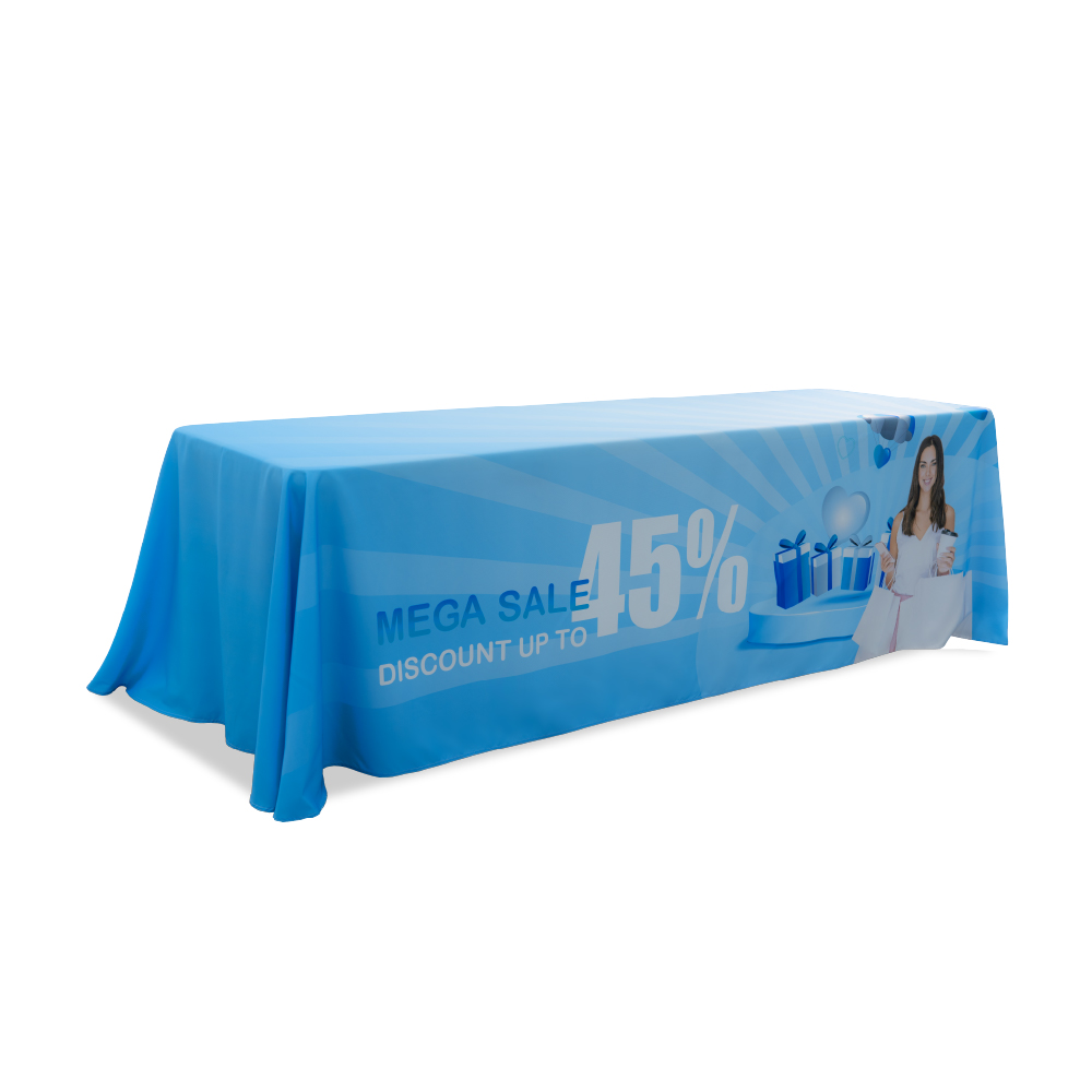 8ft Zipper Back Table Cover