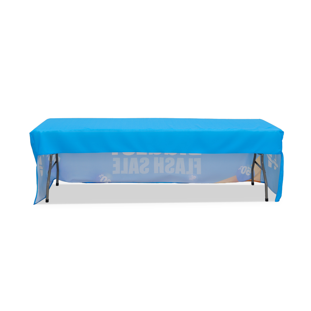 8ft 3-sided Fitted Table Cover
