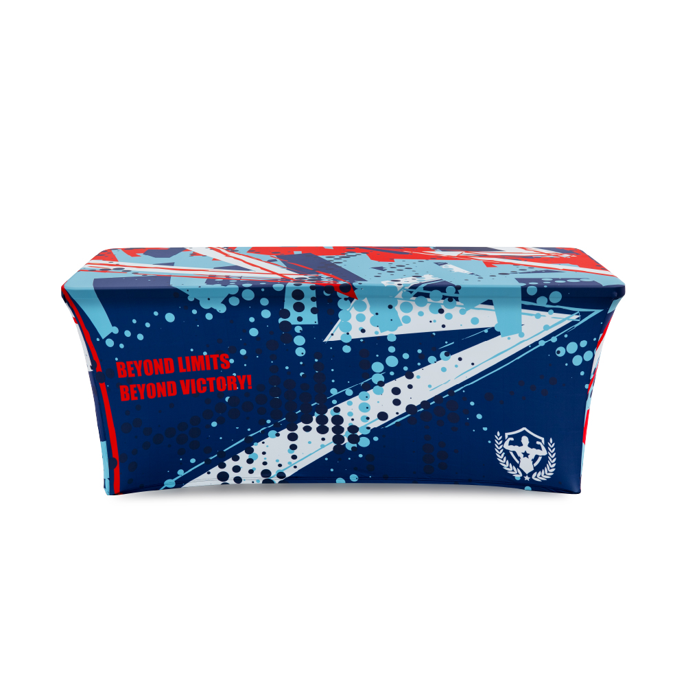 6ft Zipper Back Stretch Table Cover
