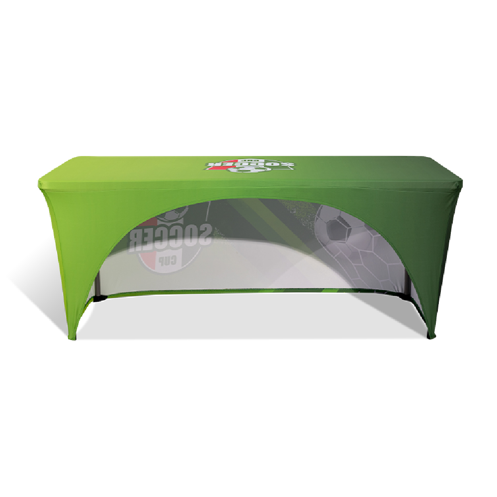 6ft 3-sided Stretch Table Cover