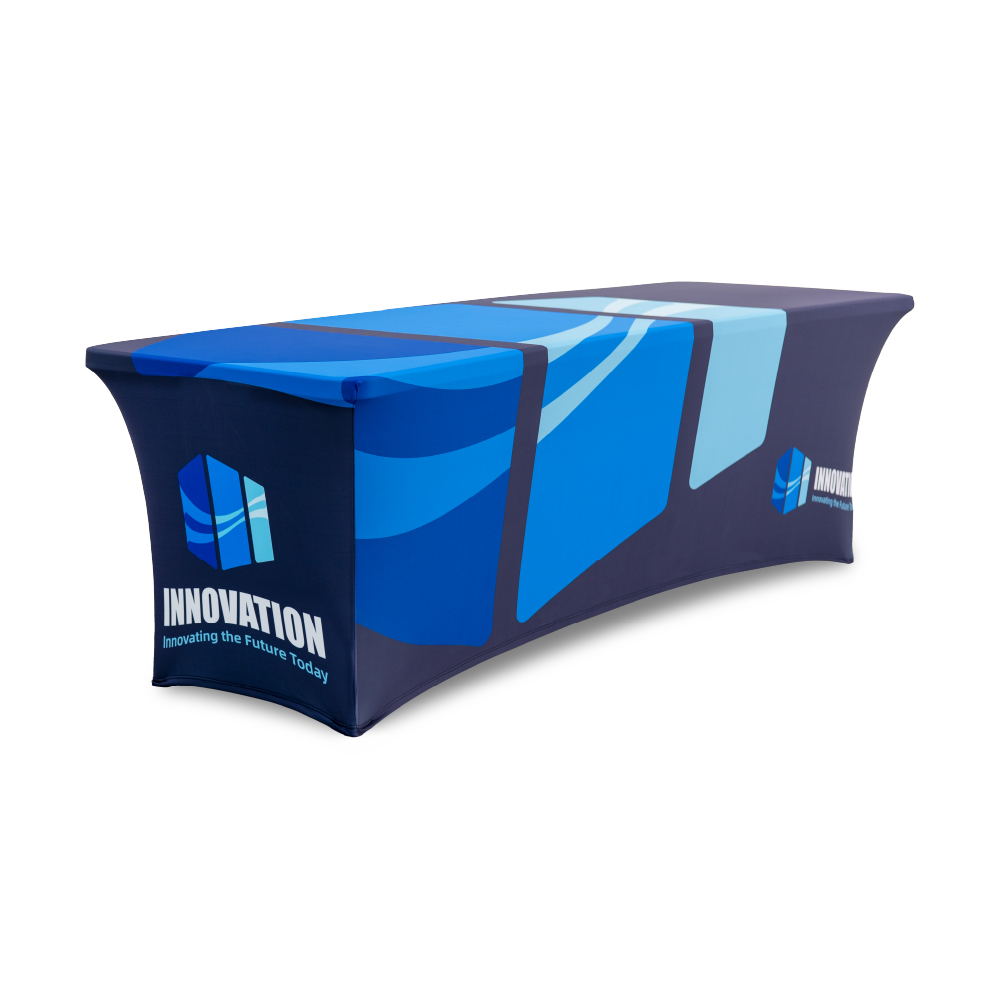 8ft Zipper Back Stretch Table Cover