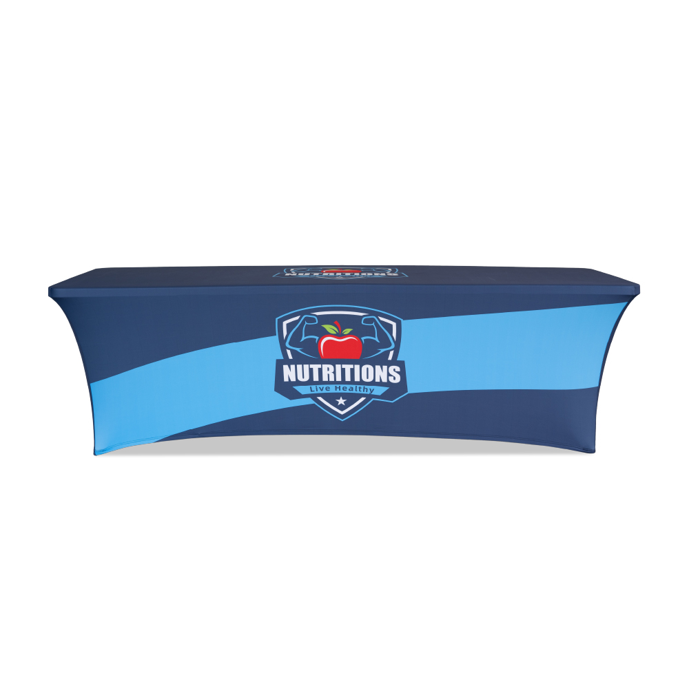 8ft 3-sided Stretch Table Cover