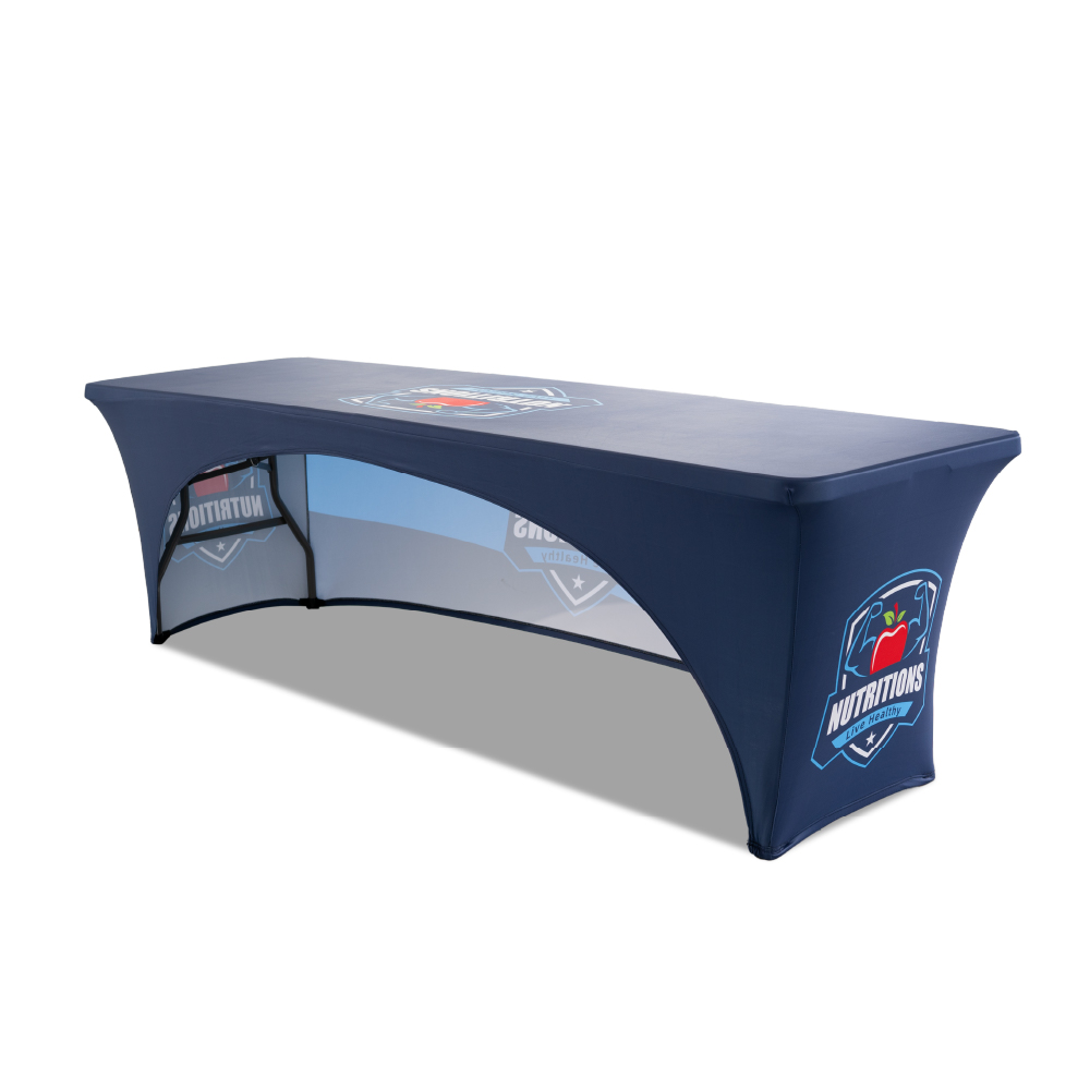 8ft 3-sided Stretch Table Cover