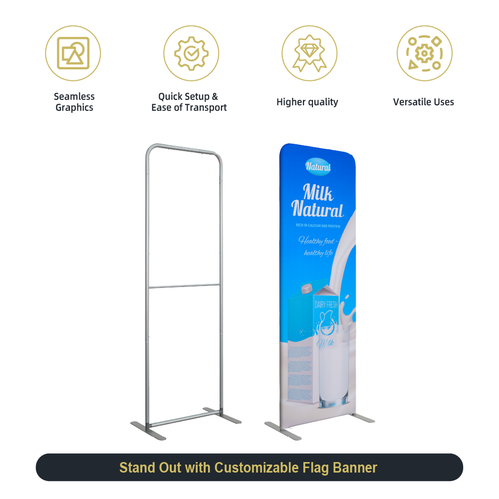 2.5ft Fabric Banner Stand