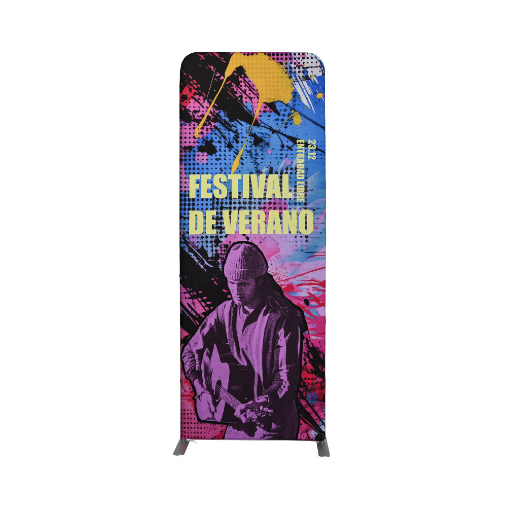 2.8ft Fabric Banner Stand