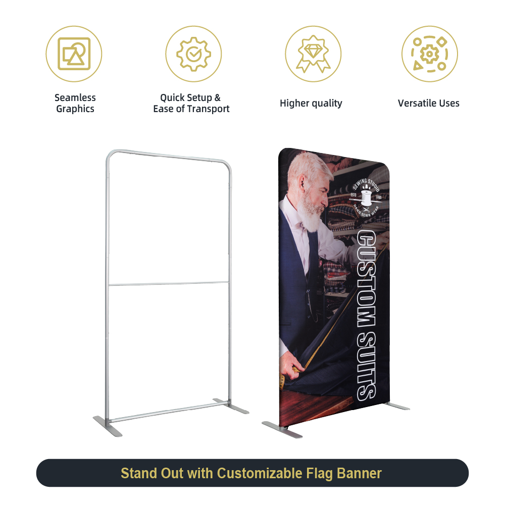 4ft Fabric Banner Stand