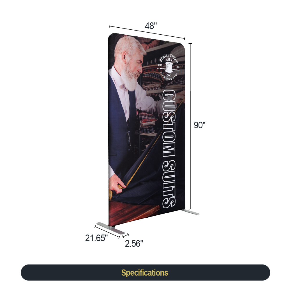 4ft Fabric Banner Stand