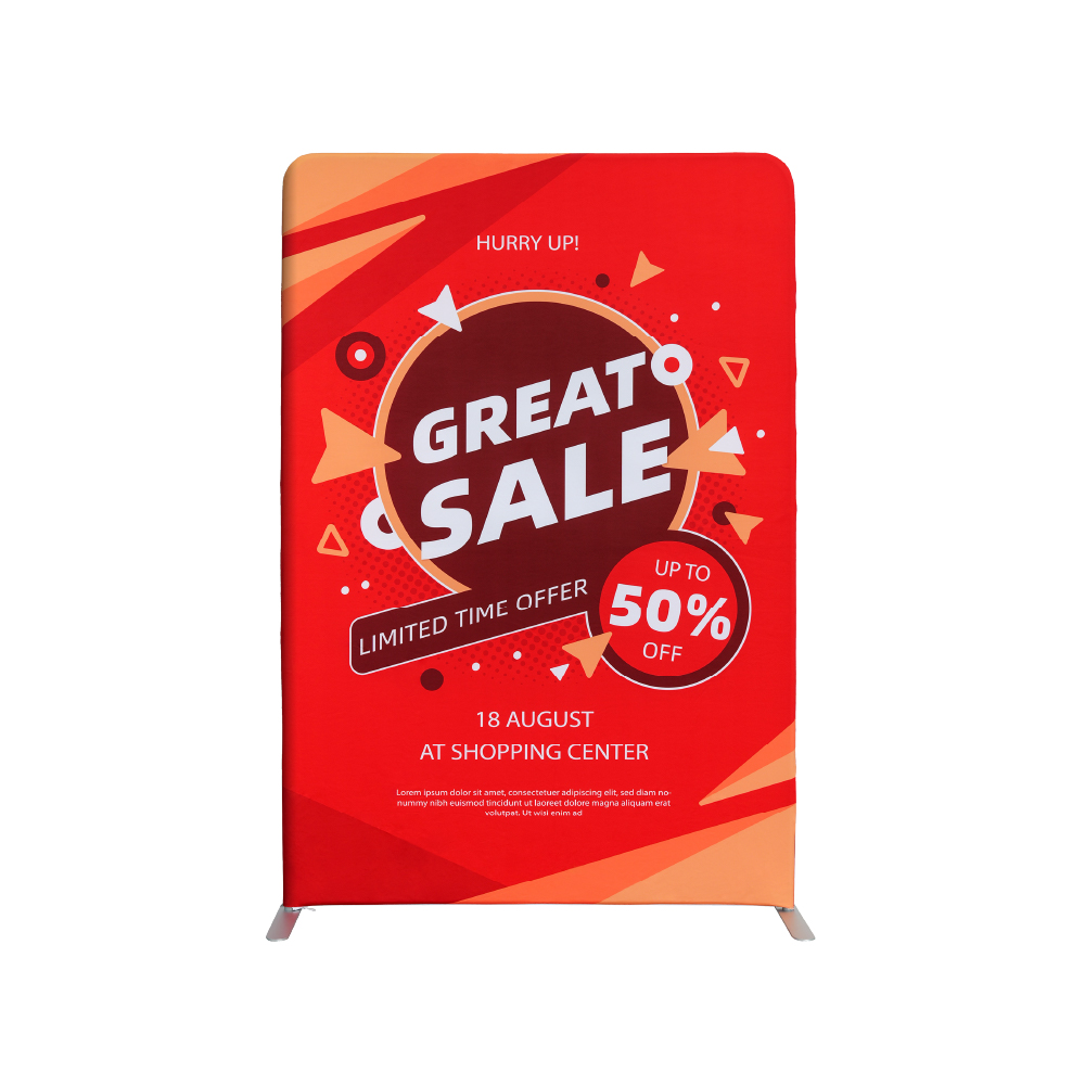 5ft Fabric Banner Stand