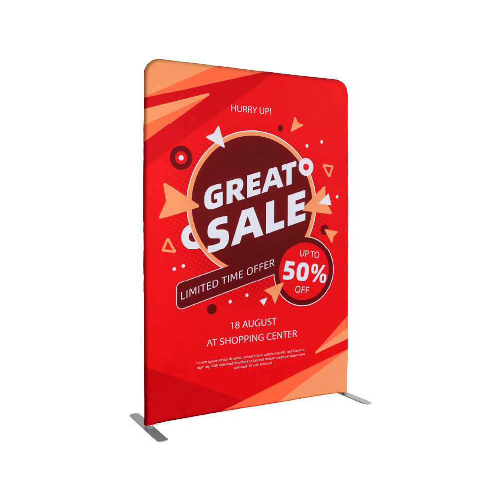 5ft Fabric Banner Stand
