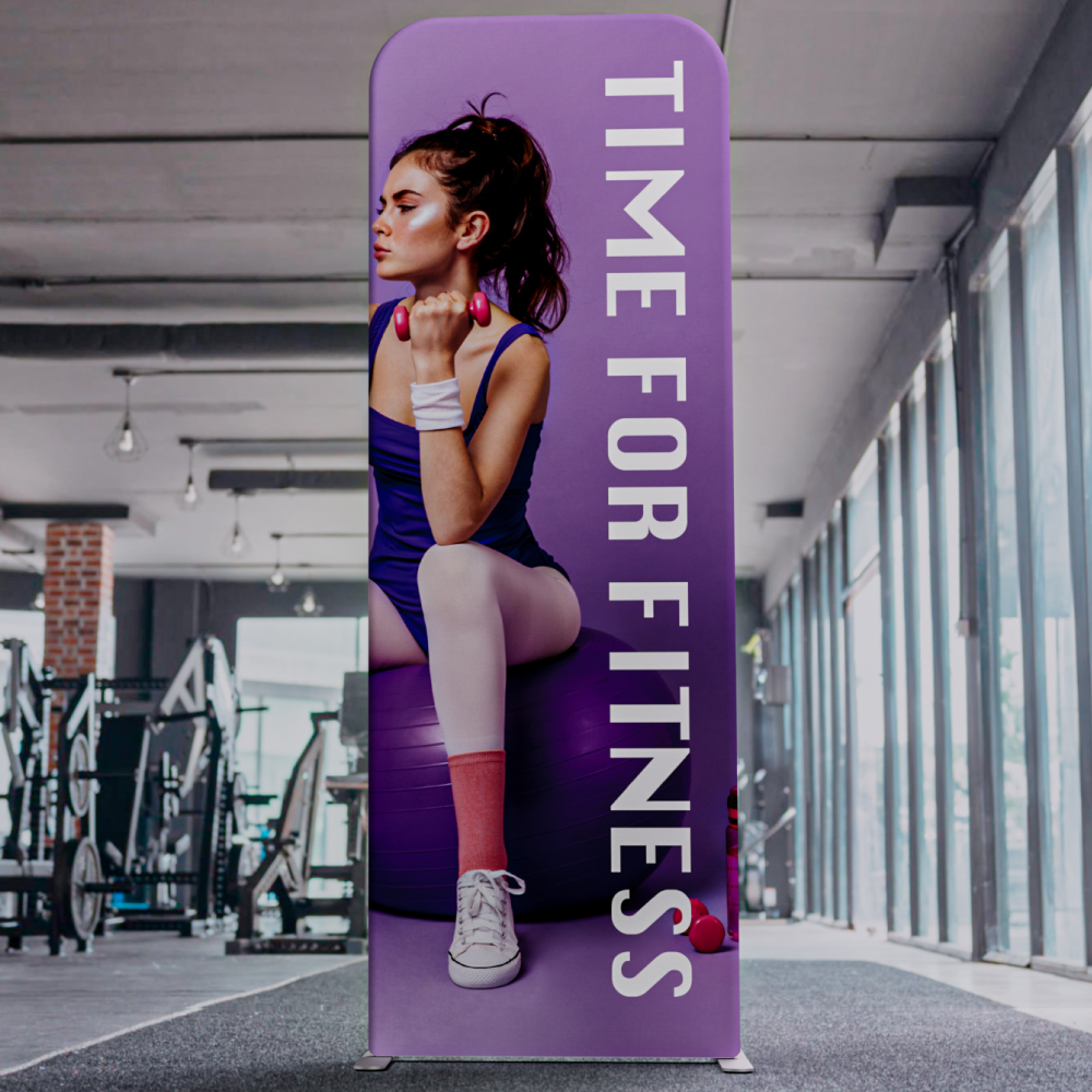 2.6ft Fabric Banner Stand