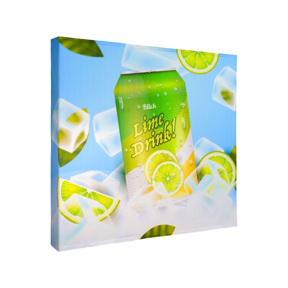 8ft Straight Fabric Popup Displays