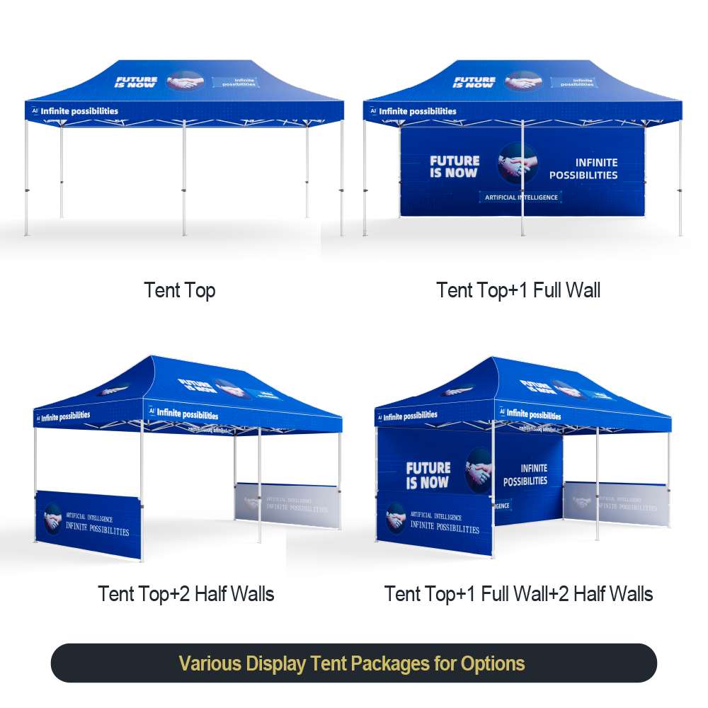 10x20 Custom Printed Canopy Tent