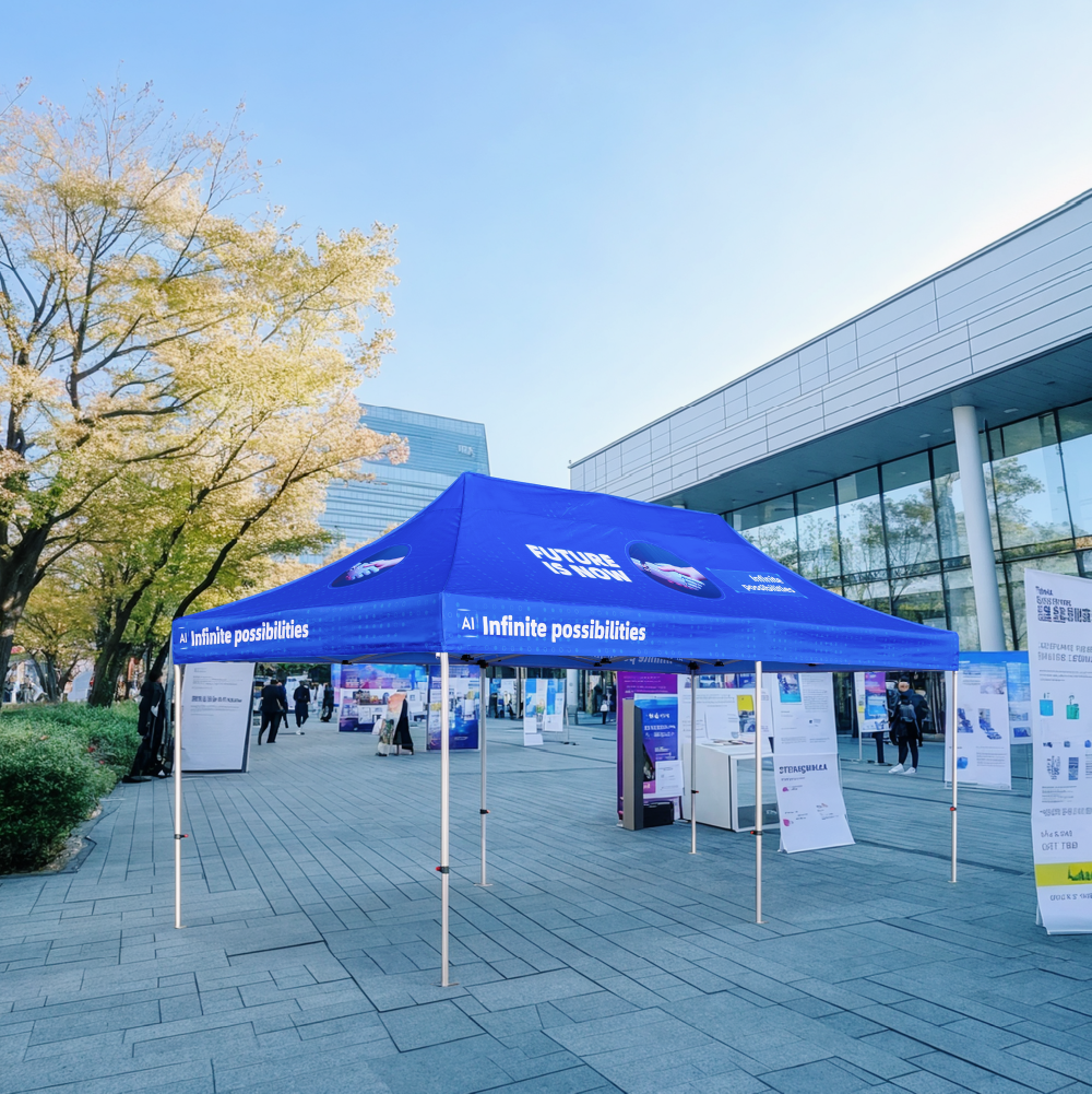 10x20 Custom Printed Canopy Tent