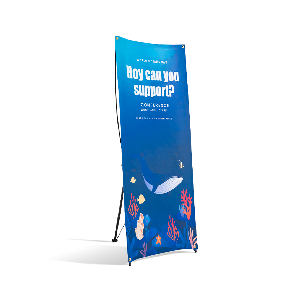 2.6ft X Banner