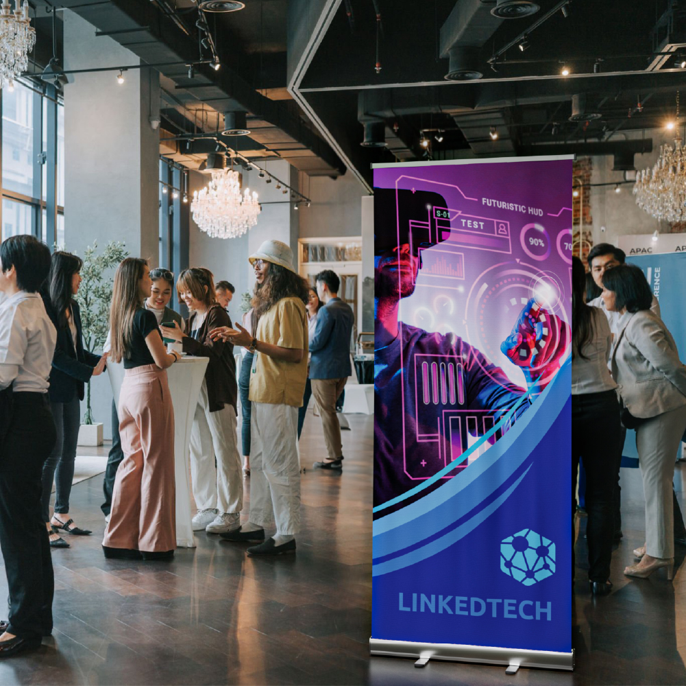2.8ft Economy Roller Banner