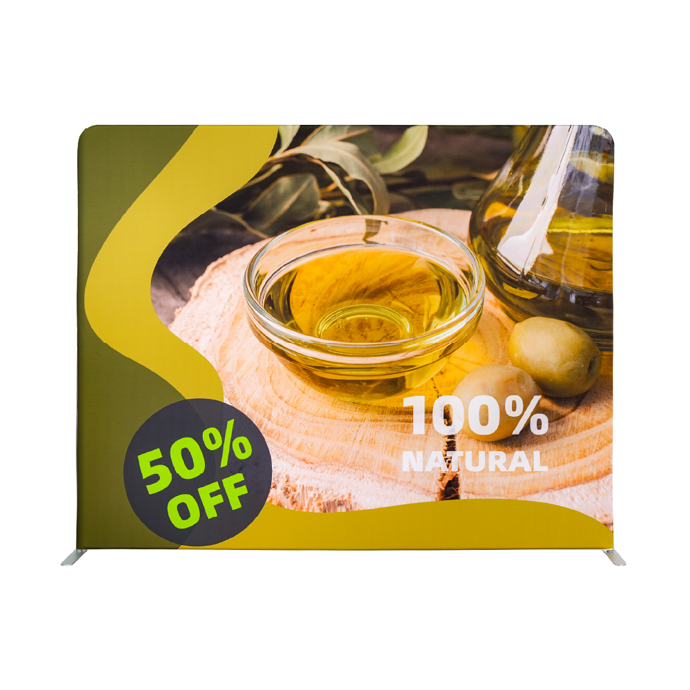 10ft Backdrop Banner Stand-Straight