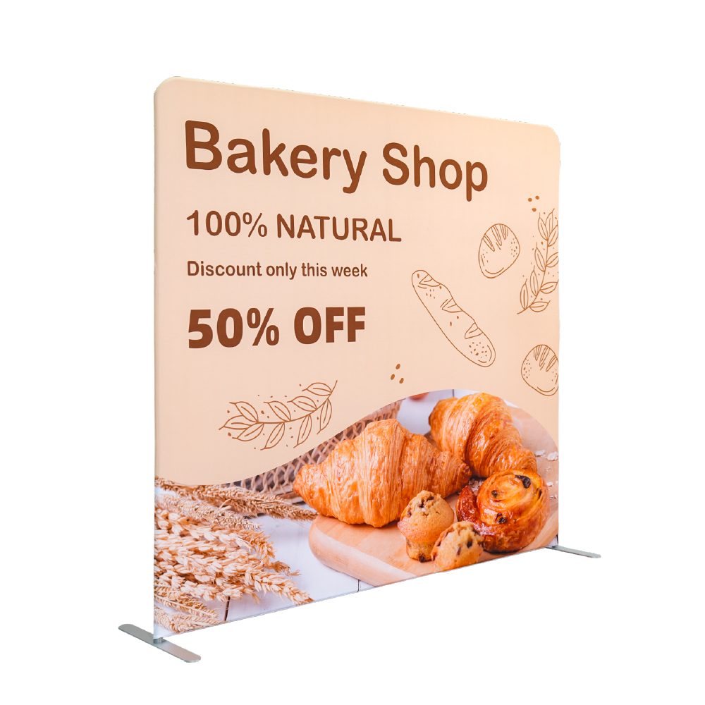 8ft Backdrop Banner Stand