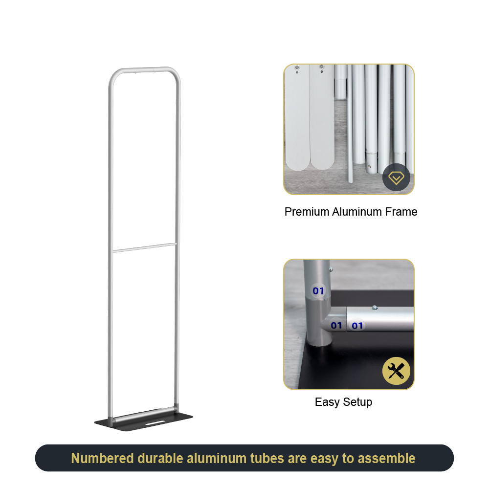 2ft Fabric Banner Stand-Premium