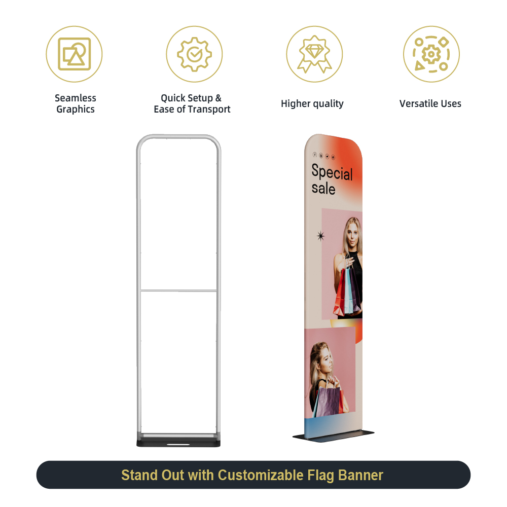 2ft Fabric Banner Stand-Premium