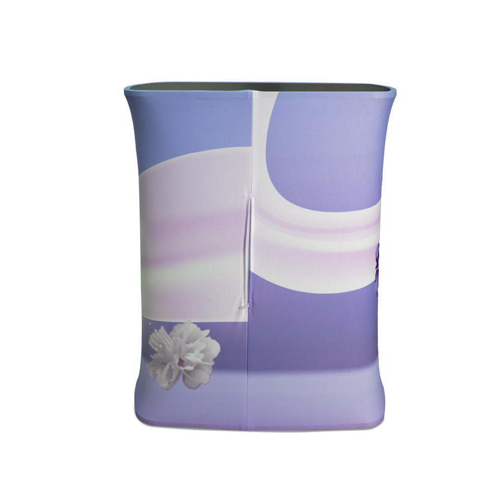 Square Fabric Display Counter