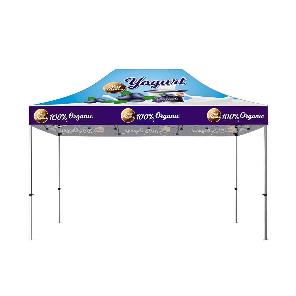 10x15 Custom Printed Canopy Tent