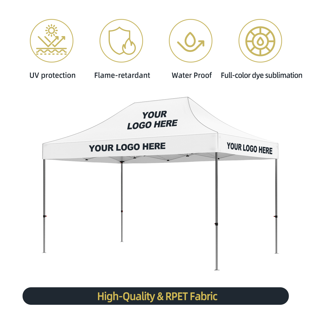 10x15 Custom Printed Canopy Tent
