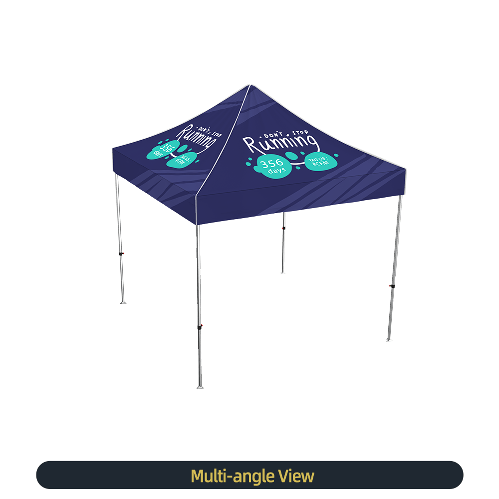 10x10 Custom Printed Canopy Tent