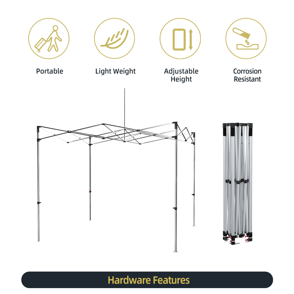 10x10 Custom Printed Canopy Tent