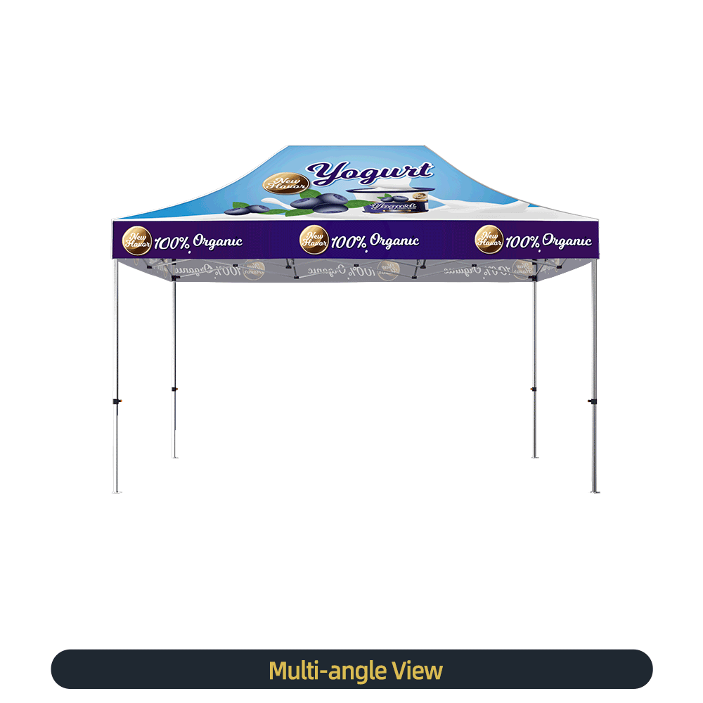 10x15 Custom Printed Canopy Tent